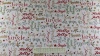Fabric by the Metre - Shimmer and Sparkle -Xmas Sentiments